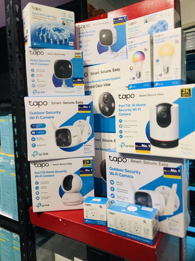 All TP-Link Tapo Products (Category: Networking) located in Makati City. Submitted by techubstoreandaccessories (Listing ID 1233399042, Image 2). Description: All TP-Link Tapo Products Price Start @ 472.00 Onhand ready to ship‼️‼️ ✅BRANDNEW ORIGINAL & SEALED ✅ACTUAL PICTURE POSTED ✅ACCEPT WALK IN/PICK UP CLIENT (Mon-Fri 8am-7pm)( Saturday10am-4pm) 📍Location: Evangelista St. Makati City ✅ACCEPT BULK ORDERS WITH DISCOUNT ✅MODE OF PAYMENT: CASH/GCA