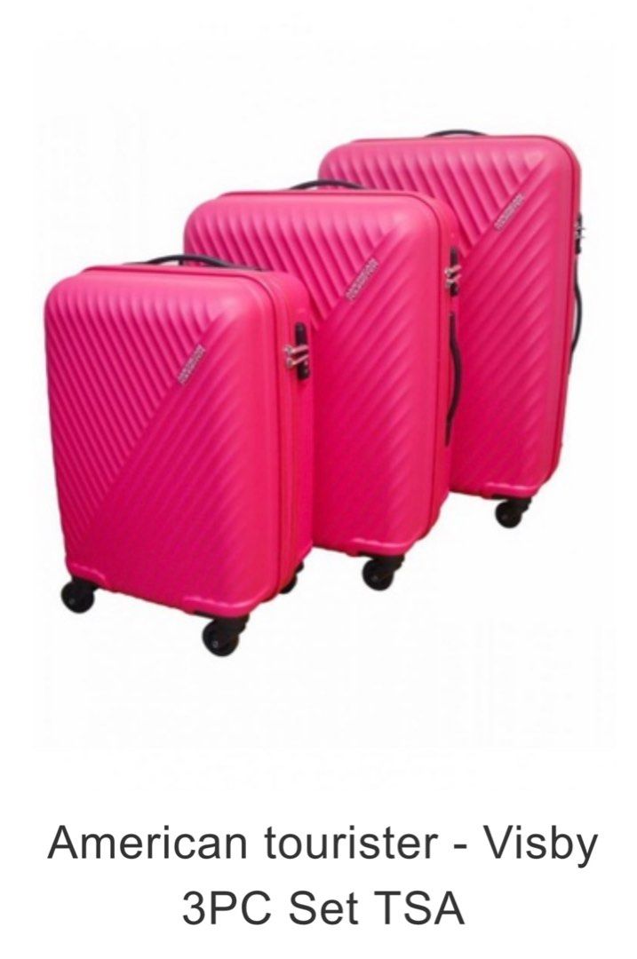 American tourister visby 3 piece shop