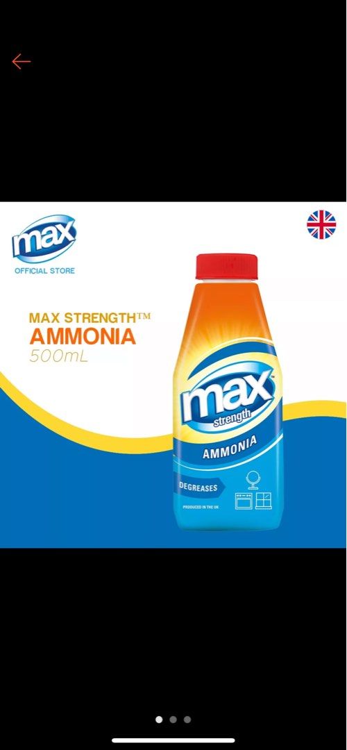 Ammonia 500ml, Furniture & Home Living, Cleaning & Homecare Supplies