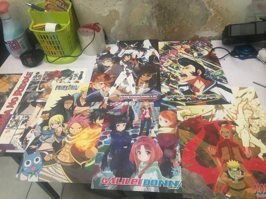 Anime Pin Up, Hobbies & Toys, Books & Magazines, Comics & Manga on Carousell