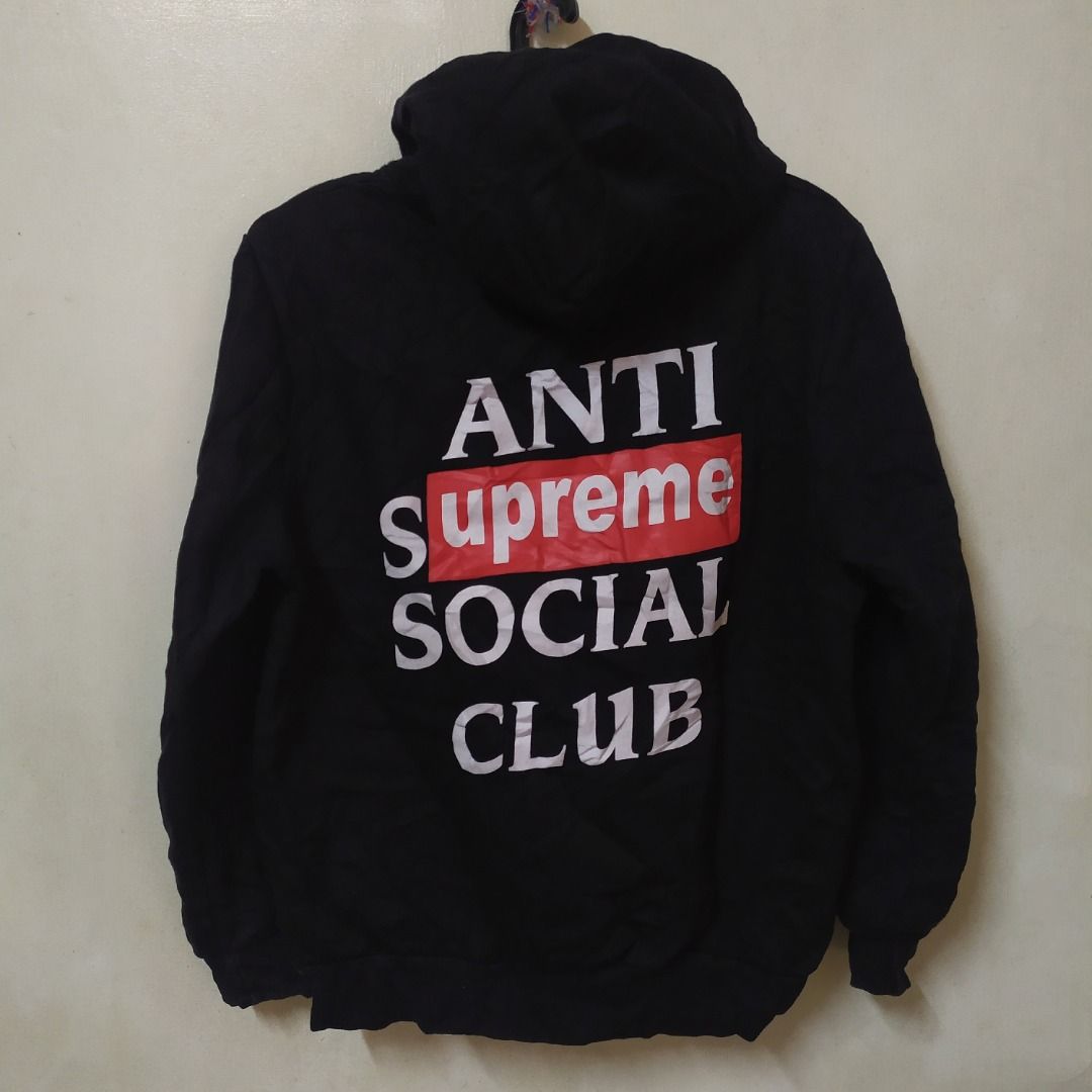 Supreme anti social social club clearance hoodie