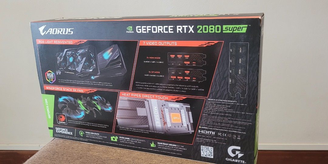 Geforce rtx 2080 super aorus discount