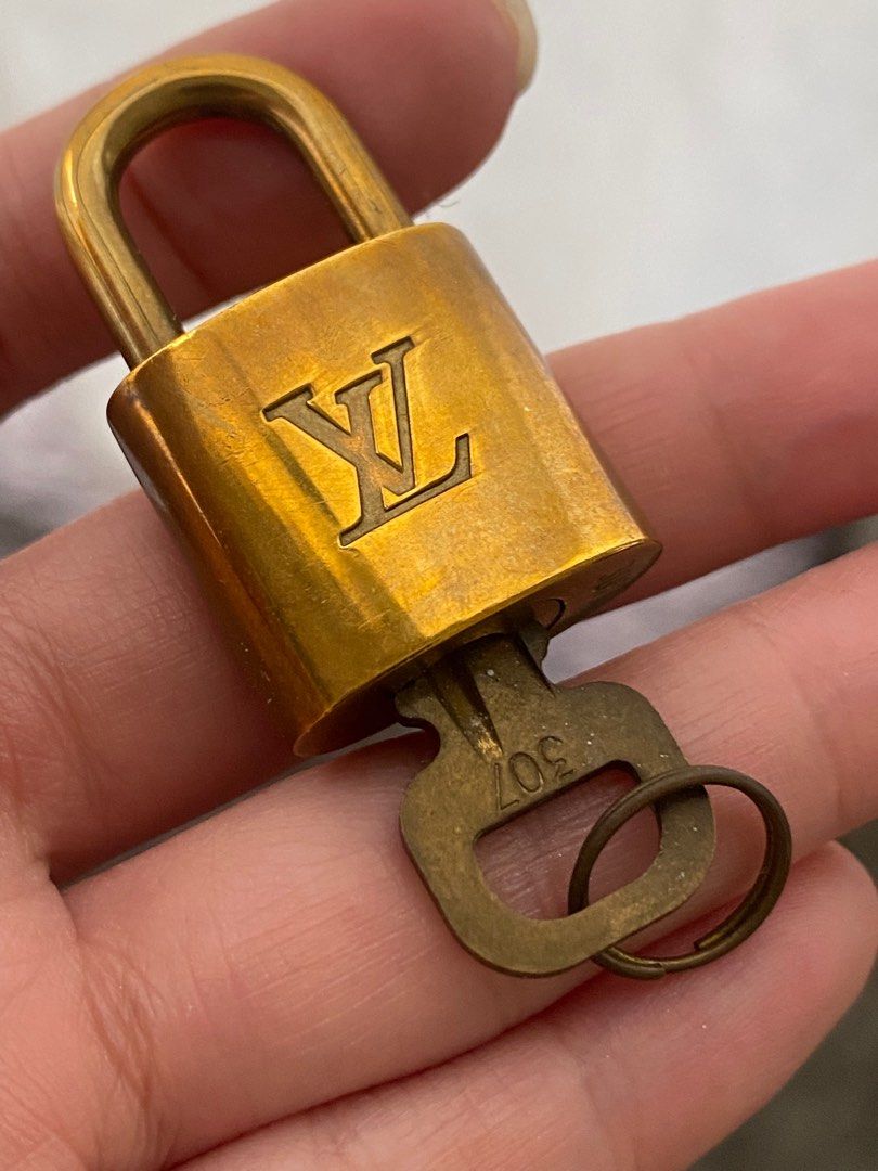LV Lock & Key, Luxury, Accessories on Carousell