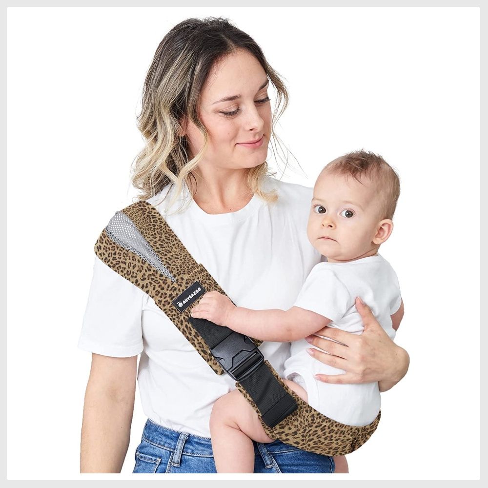 AUYEAZGO Toddler Sling Ergonomic Baby Sling Carrier with