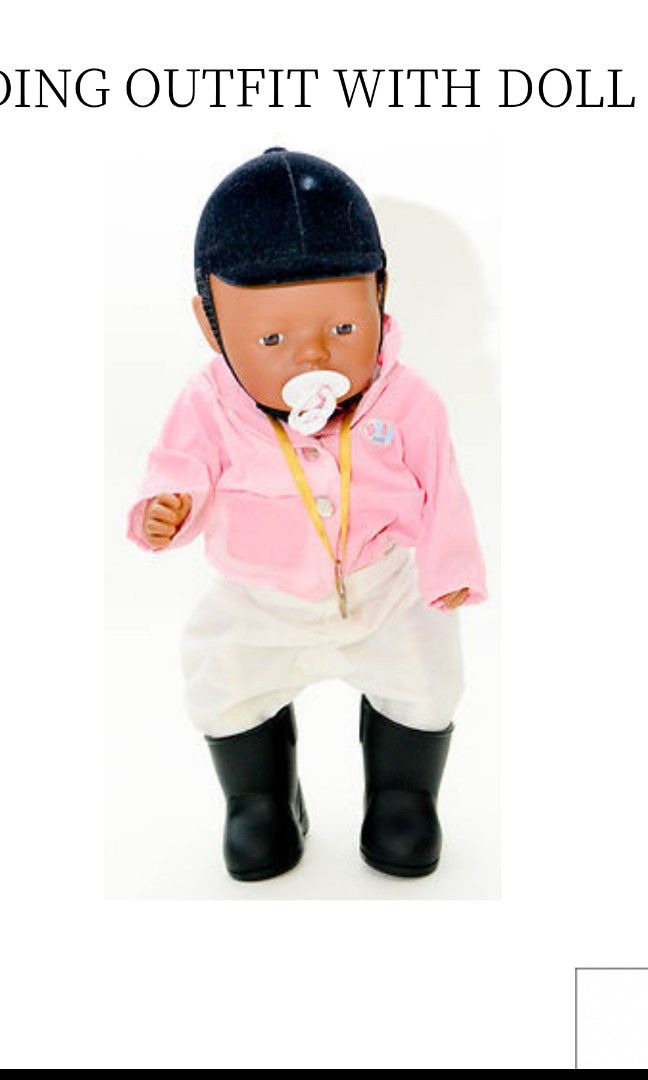 Baby born outlet riding outfit
