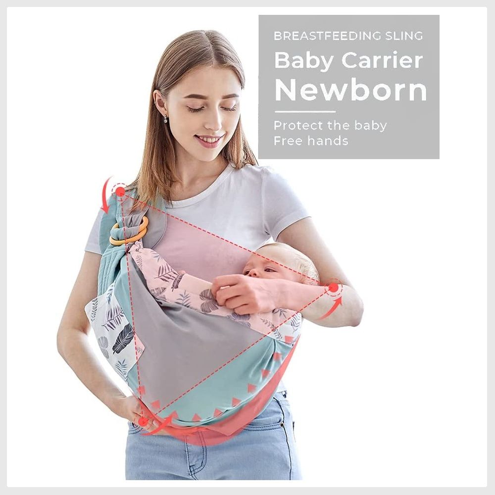 Baby Carrier Sling One Shoulder Carrier for Toddler Baby Sling