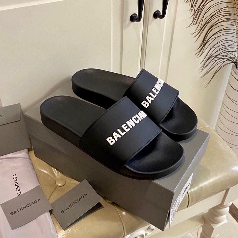 Balenciaga Slides, Men's Fashion, Footwear, Flipflops and Slides on ...