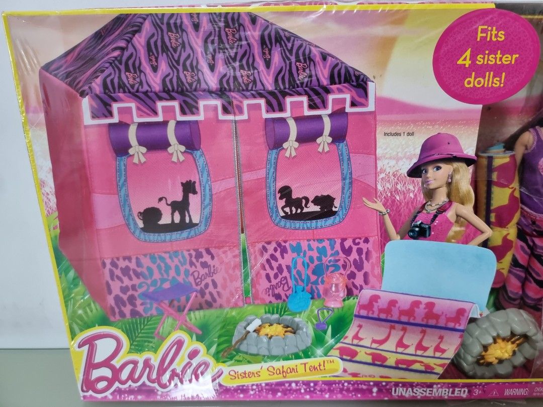 Barbie Sisters Safari Tent