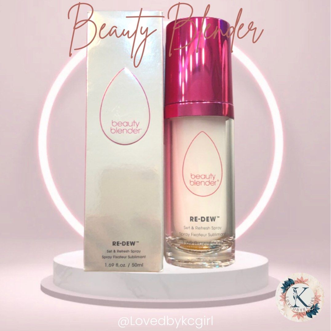 Beauty blender redew set and refresh spray Fullsize on Carousell