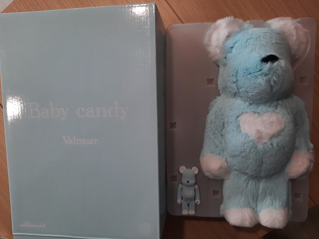 BE@RBRICK Valmuer Baby candy 400%+100%, 興趣及遊戲, 玩具