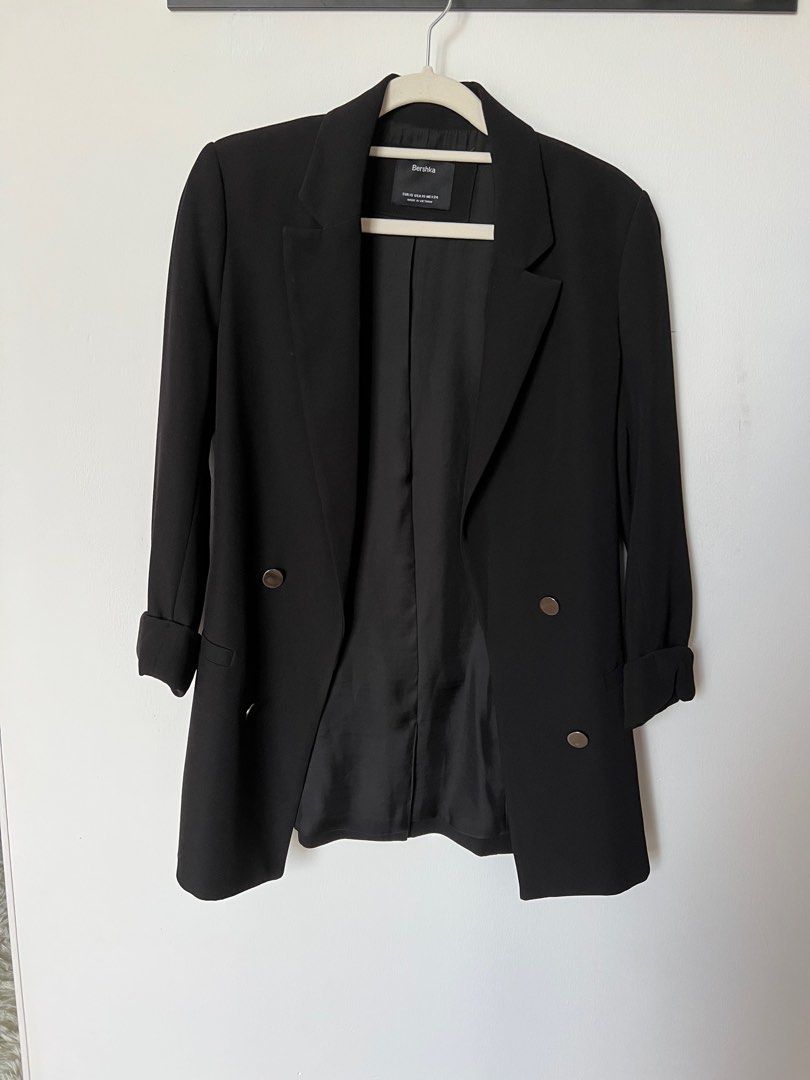 Bershka black blazer 2025