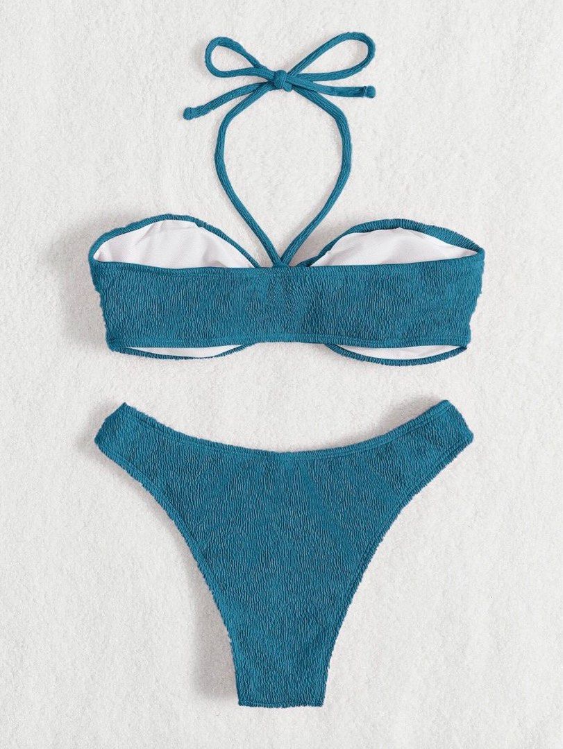 Blue Bikini Set, Women's Fashion, Swimwear, Bikinis & Swimsuits on