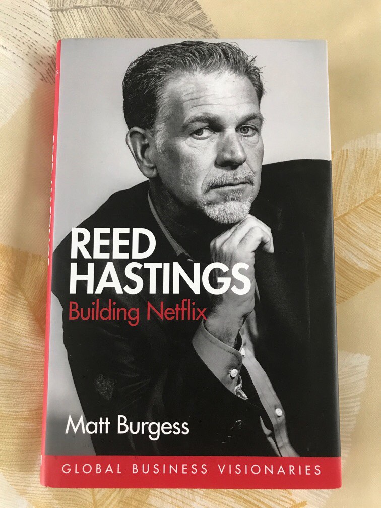 BN Reed Hastings Building Netflix by Matt Burgess Global Business