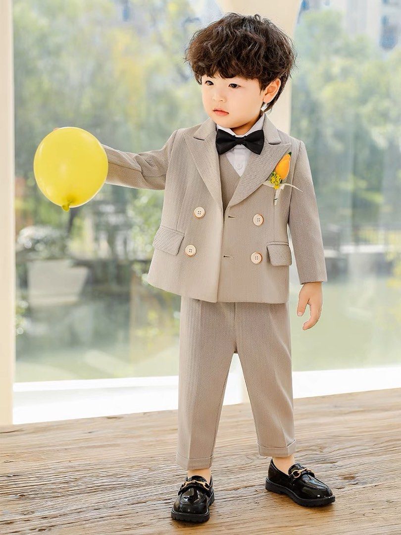 Baby boy 4 piece suit hot sale