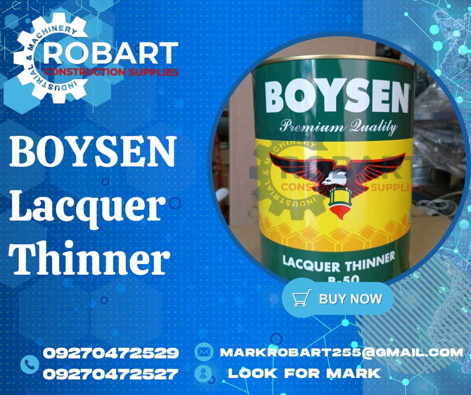Boysen Lacquer Thinner, Commercial & Industrial, Construction
