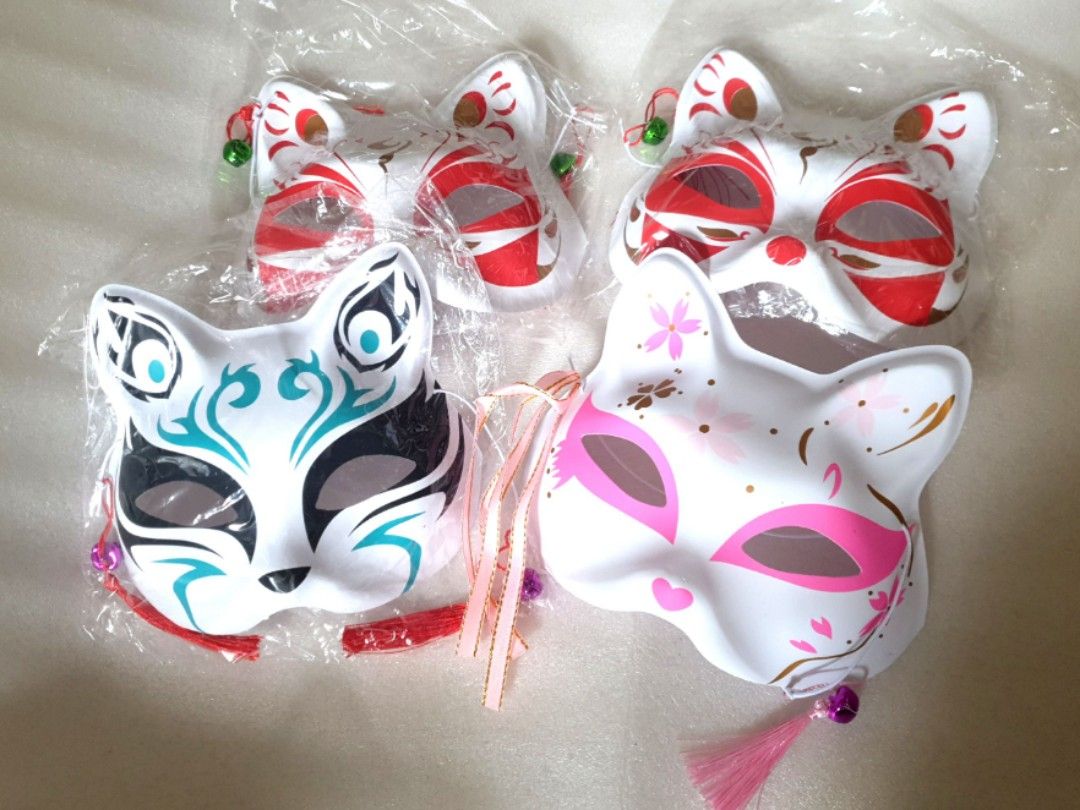 Japanese Kitsune Fox Mask