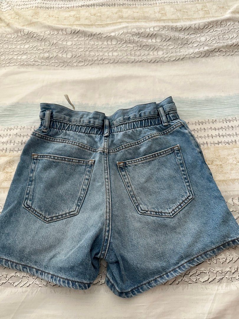Pull and discount bear denim shorts