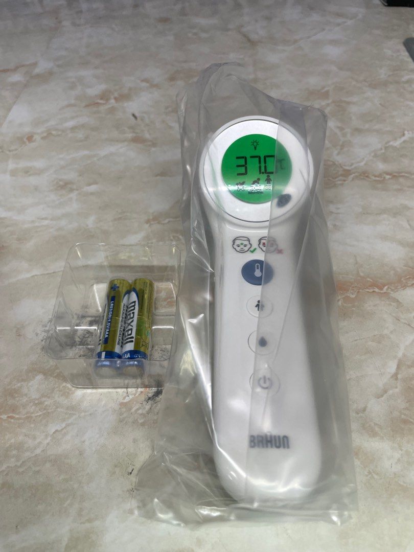 Braun Forehead Thermometer BNT400, Health & Nutrition, Thermometers on