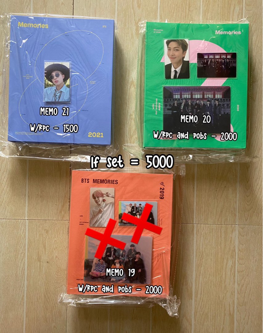 BTS Merch Memories Photocards on Carousell