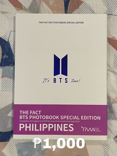BTS The Fact Photobook Unsealed