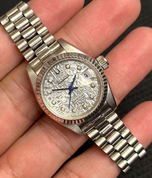 Bulova datejust watch ORI Fesyen Wanita Jam Tangan di Carousell