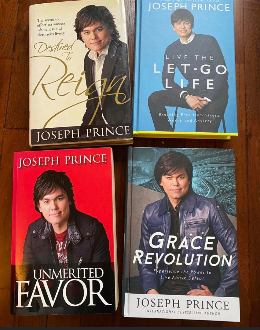 Bundle of Joseph Prince books, Hobbies & Toys, Books & Magazines