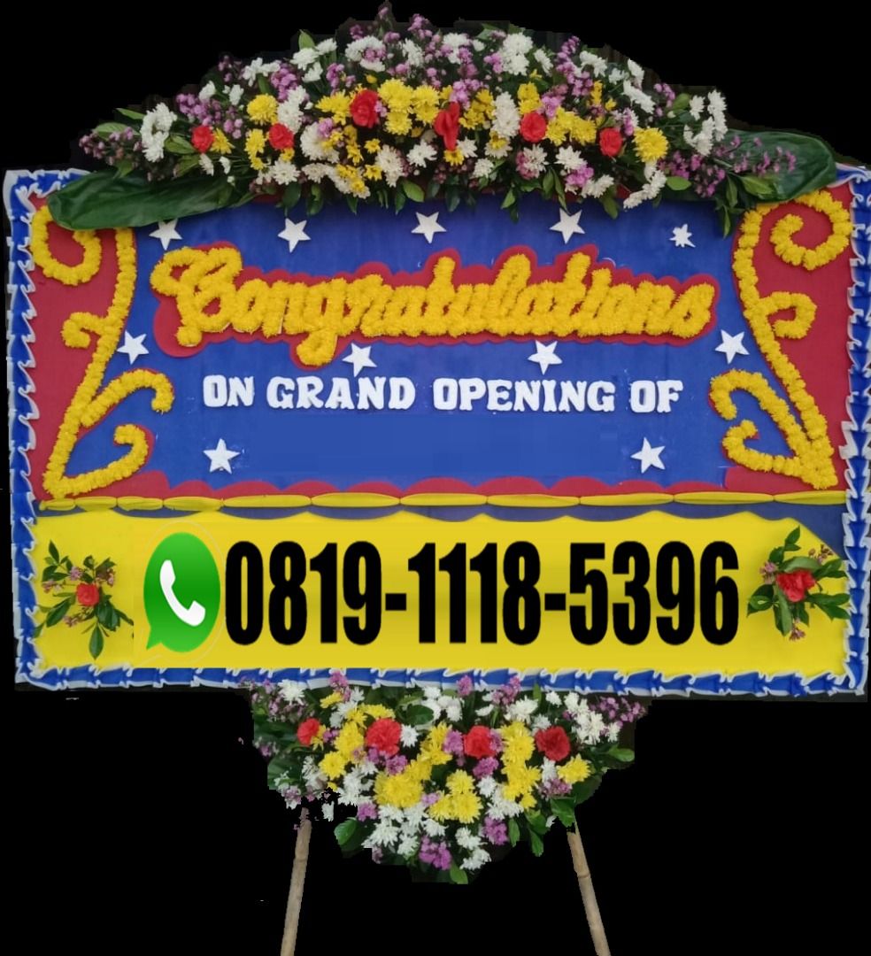 bunga papan ucapan selamat, bunga papan jakarta utara, toko bunga jakarta