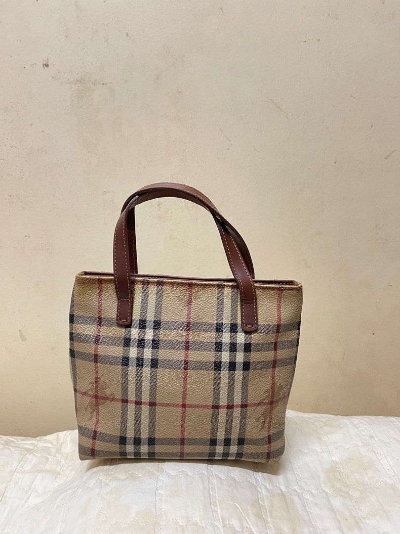 Burberry small tote clearance bag