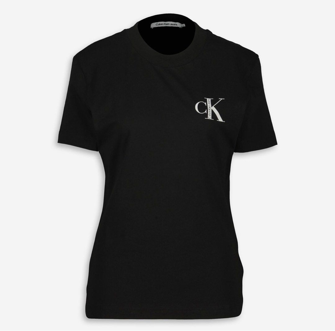 Calvin Klein Modern Cotton T-shirt Bralette (White), 女裝, 上衣, 其他上衣- Carousell