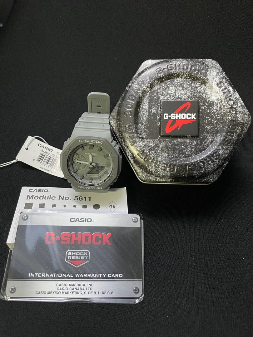 Casio G Shock Carbon Core GA 2110 Men s Fashion Watches