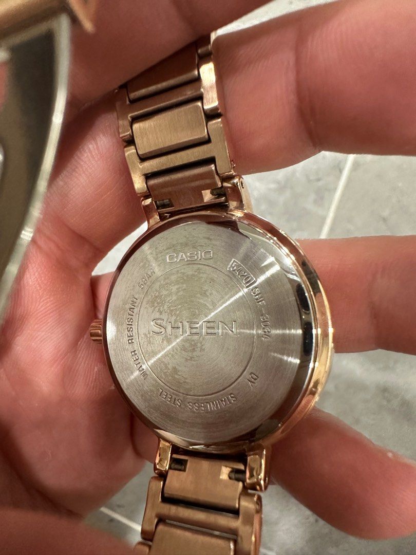 Casio sheen new arrivals 5421