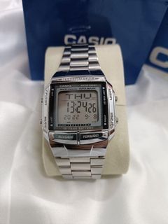 Casio Vintage Silver db360 Watch Used