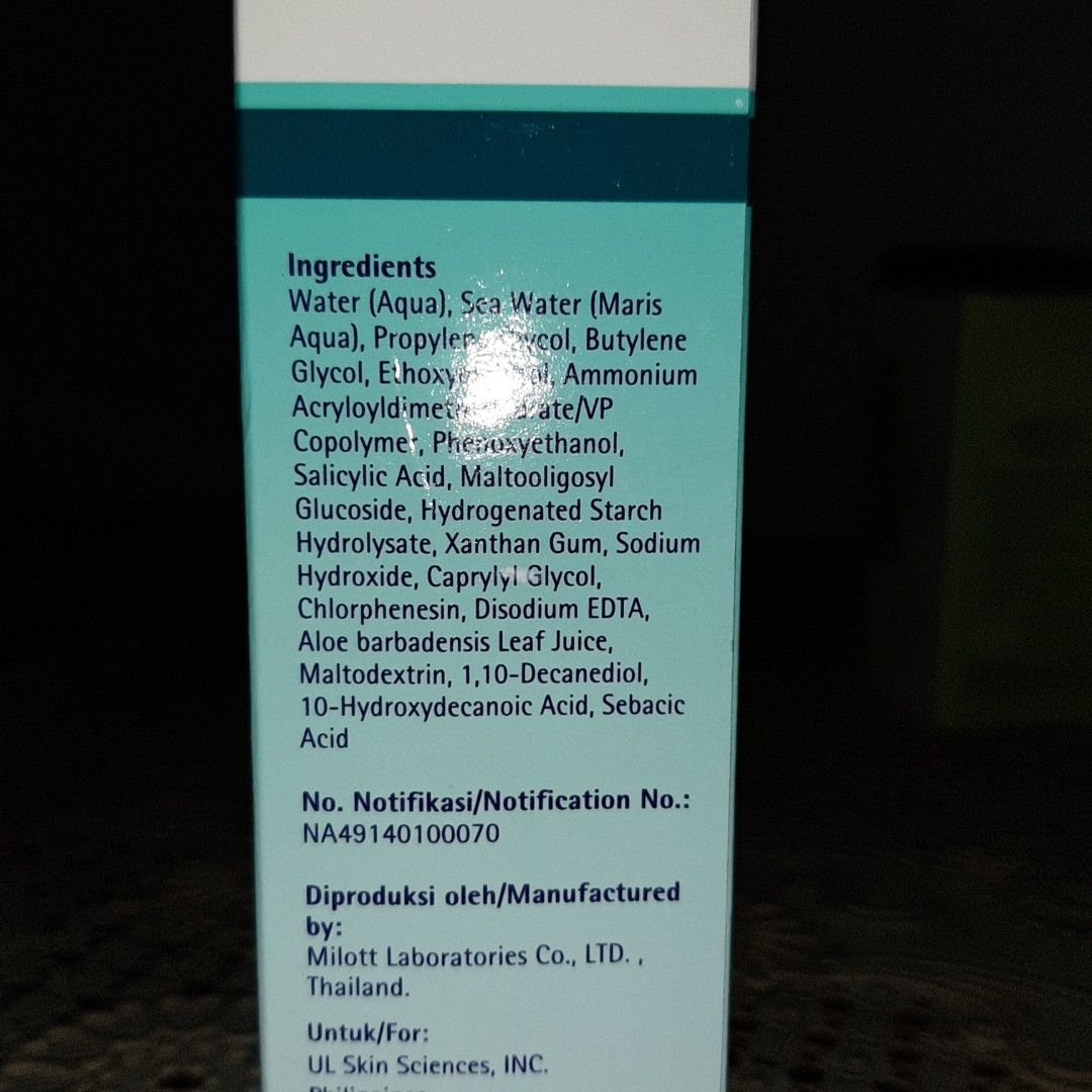 Celeteque Acne Clearing Facial Moisturizer Gel 50ml on Carousell