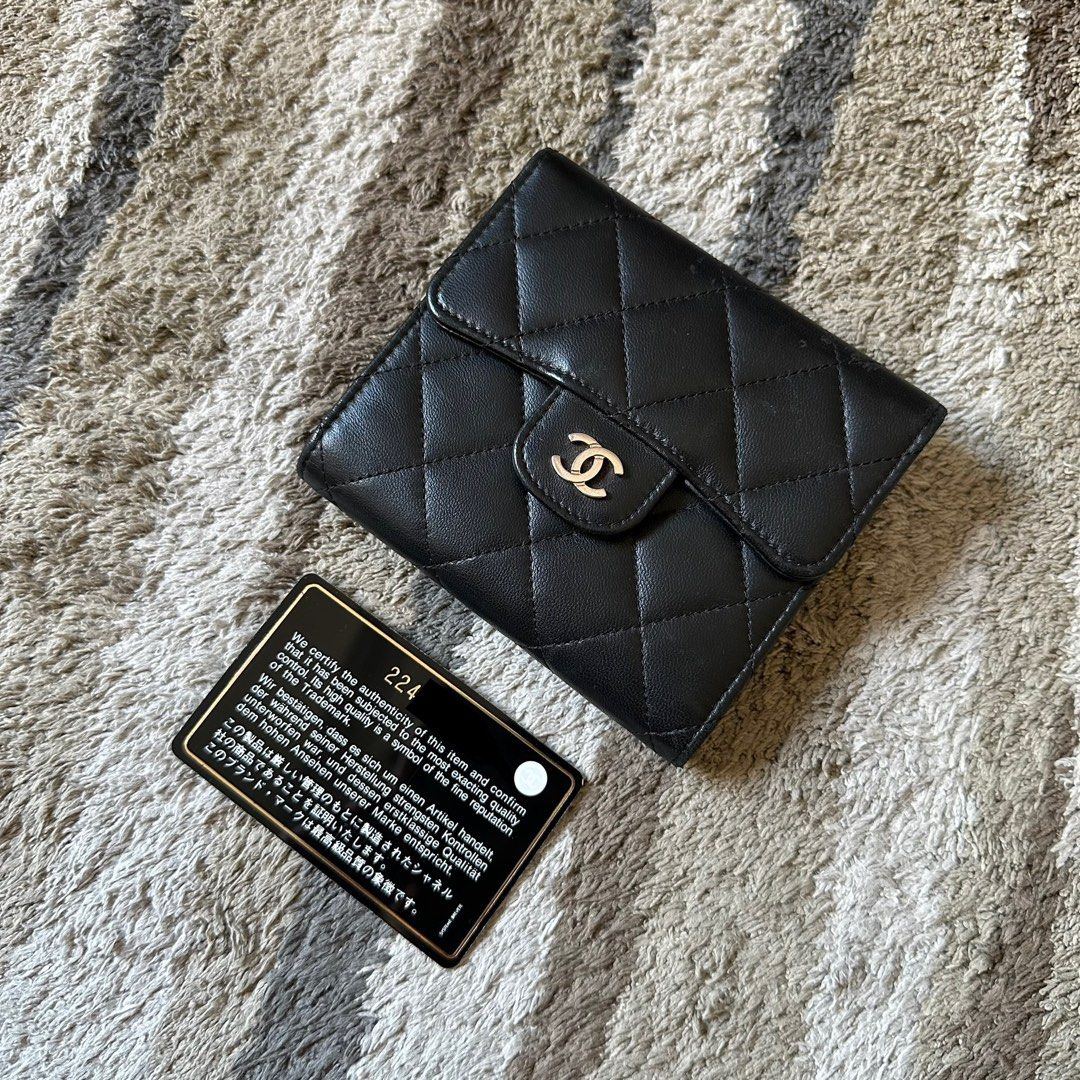 Chanel Classic Short Wallet Lambskin
