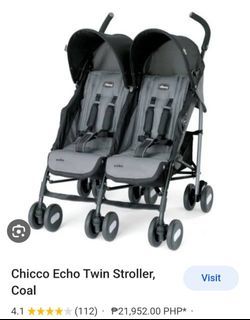 Chicco echo twin stroller for sale