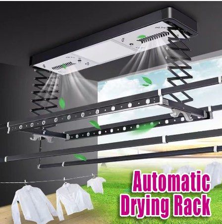 Clothes Drying Clotheslines Drying Racks Smart Laundry System Automated Clothes hanger Installation Hanging Rack