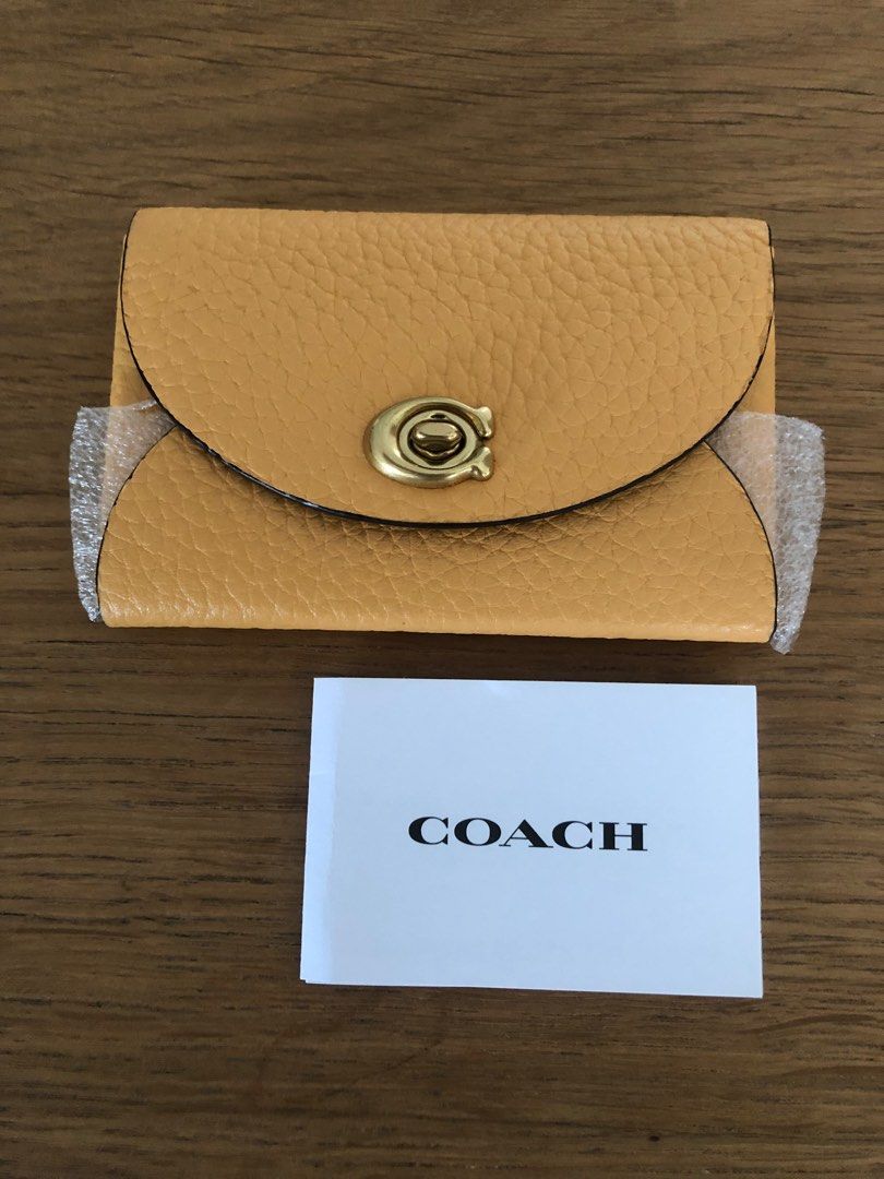 Coach Cf354 Brand Accessory Card Case