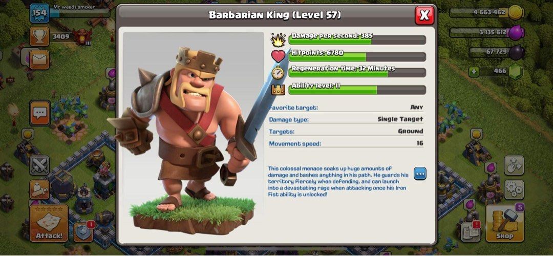 COC ACCOUNT TH 12 ALL MAX 1,600 (Category: Others) located in Caloocan City. Submitted by slim.iceberg (Listing ID 1233516040, Image 2). Description: not being used anymore .