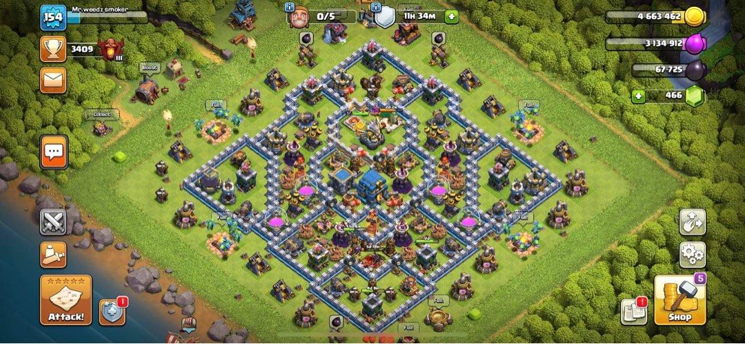 COC ACCOUNT TH 12 ALL MAX 1,600 (Category: Others) located in Caloocan City. Submitted by slim.iceberg (Listing ID 1233516040, Image 1). Description: not being used anymore .