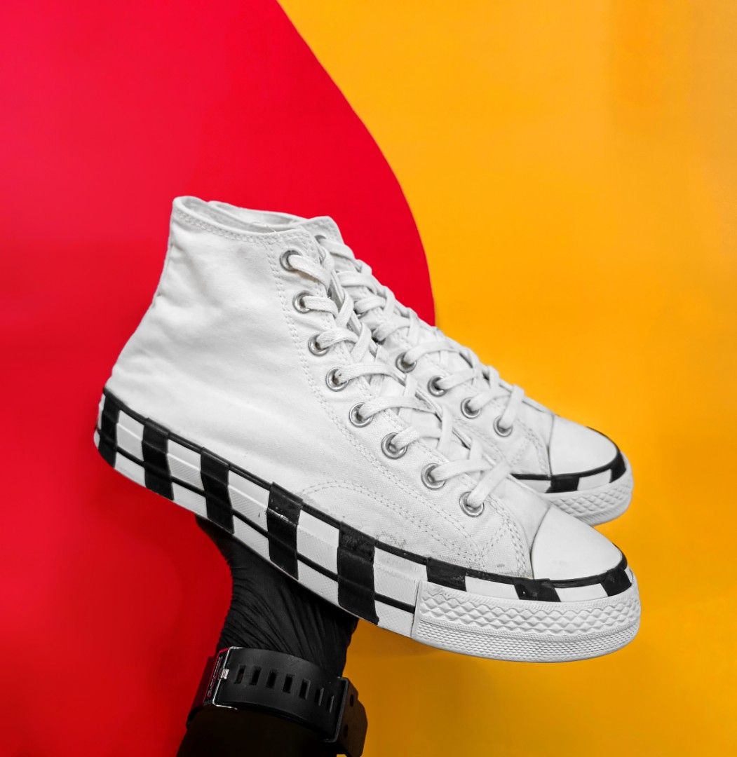 Converse Chuck Taylor All Star 70 s Hi x Off White Men s Fashion