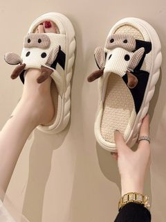COW NOVELTY SLIPPERS