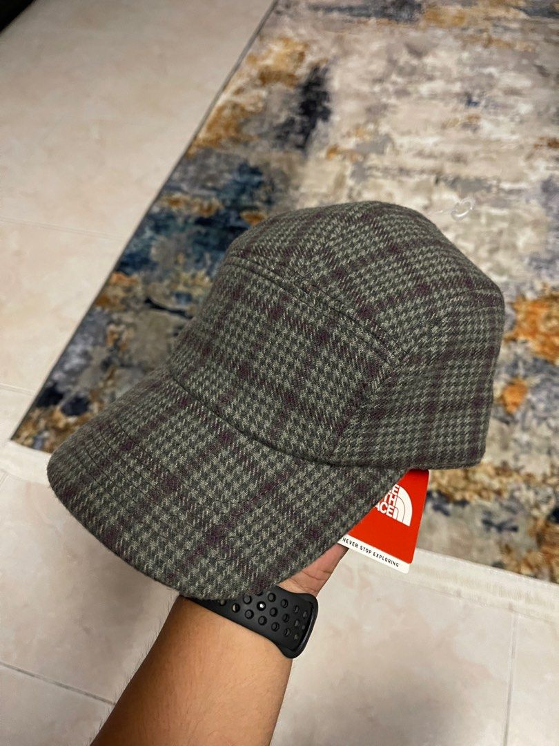 The north face wool top ball cap