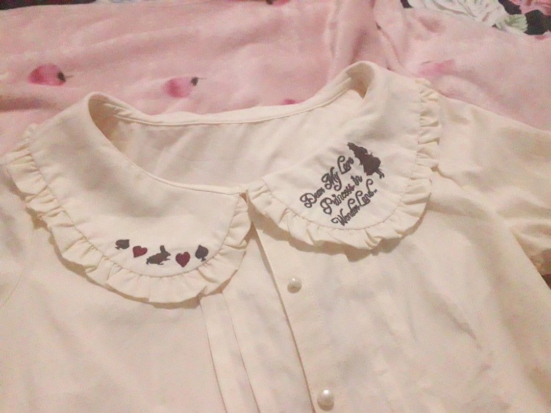 Alice in online wonderland blouse