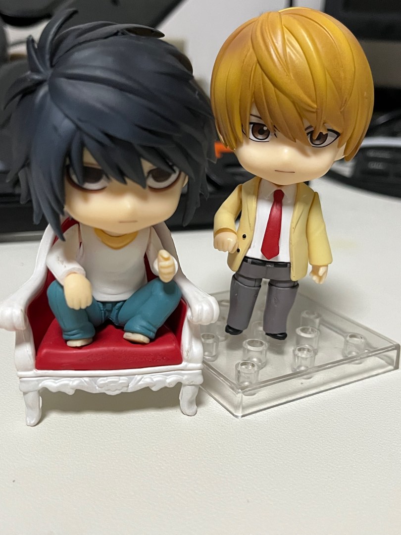 Death Note Light Yagami and L unofficial Nendoroid, Hobbies & Toys