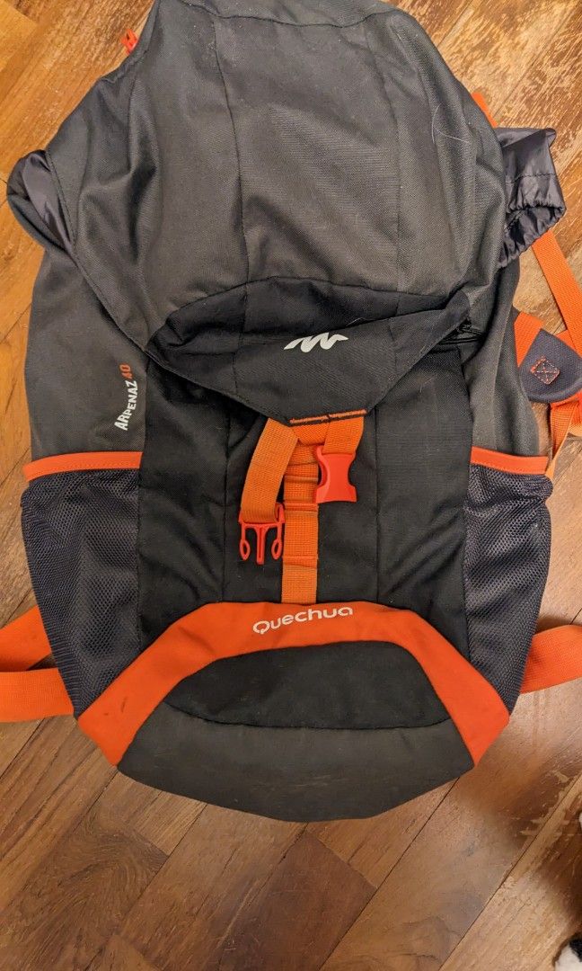 Decathlon travel Backpack 40L, Men's Fashion, Bags, Backpacks on Carousell