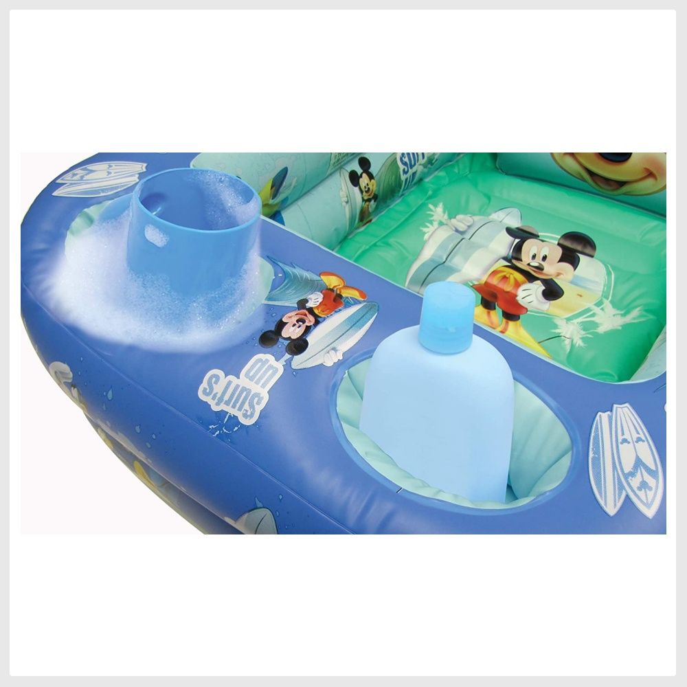 Disney Mickey Mouse Inflatable Safety Bathtub Babies Kids