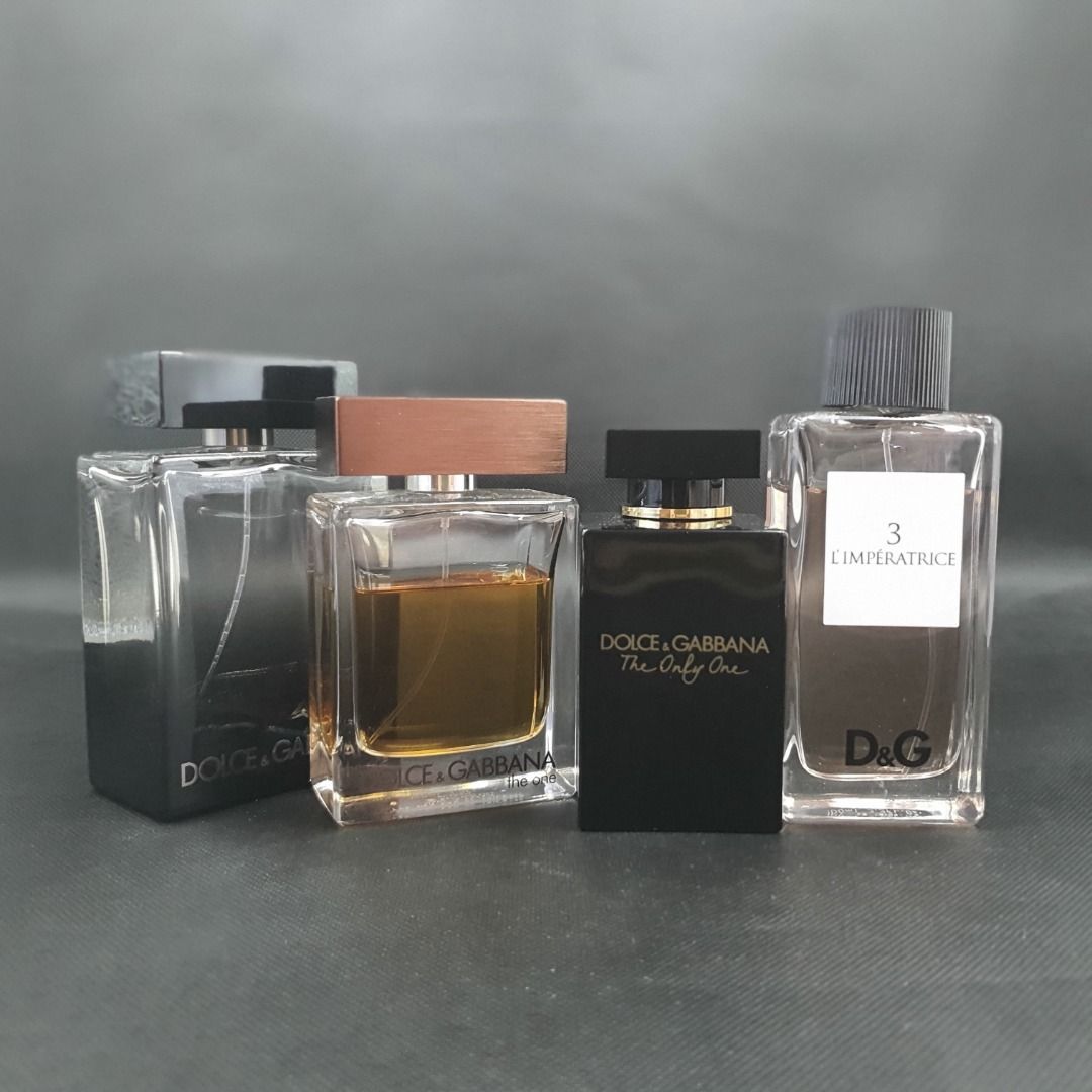 Dolce Gabanna D G Perfume Decants The One The Only One Intense L Imperatrice 3 Light Blue Italian Zest Pour Homme Intenso The Only One