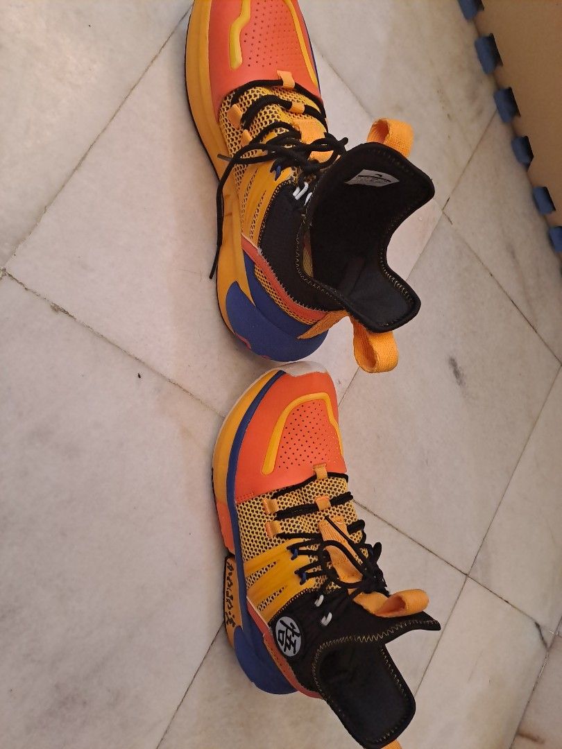 Dragon ball z X anta basketball shoe son goku limited edition, Men's