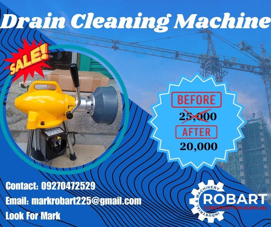 Drain Cleaning Machine, Commercial & Industrial, Industrial Equipment