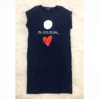 Dress / long top navy Giordano